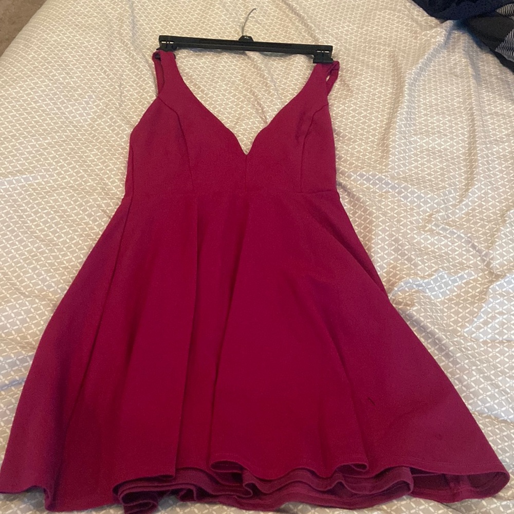 Magenta dress